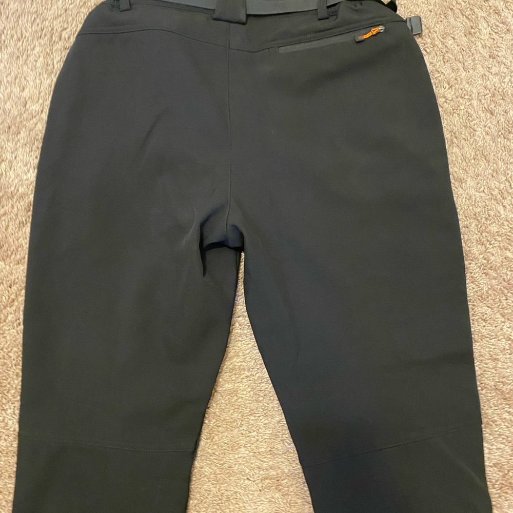 🛑SOLD🛑SOLD🛑WEI TEK TACTICAL/SKI Durable Black Cargo Pants w/Adjustable Waistband - Picture 8 of 15